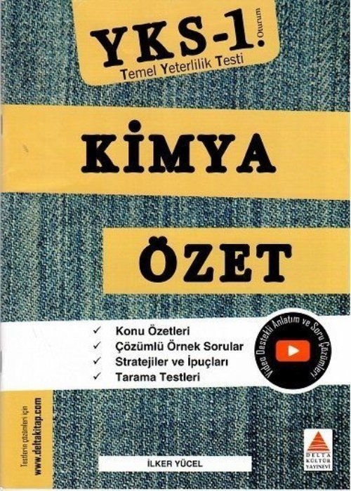 Delta Kültür TYT Kimya Özet