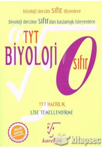 Karekök TYT Biyoloji Konu Anlatımlı Sıfır