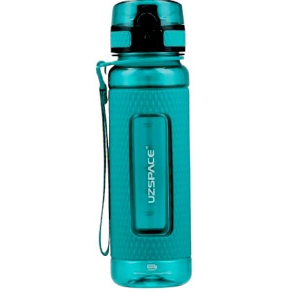 Uzspace 5044 Silikon Gövde 450 ml Turkuaz Tritan Matara
