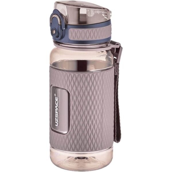 Uzspace 5044 Silikon Gövde 450 ml Kahve Tritan Matara