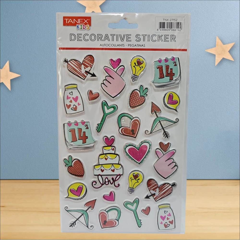 Tanex Sticker Pufy Eva Serisi 27152