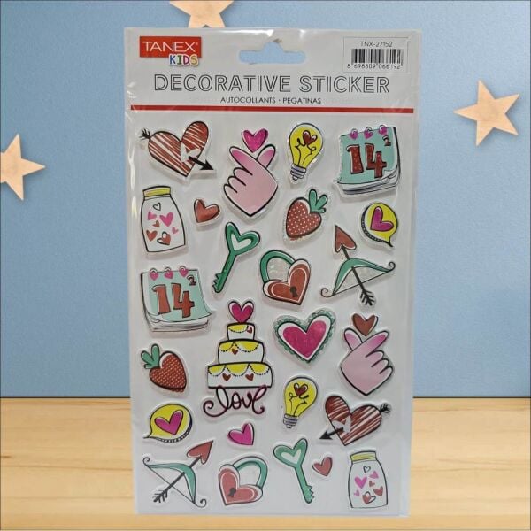 Tanex Sticker Pufy Eva Serisi 27152