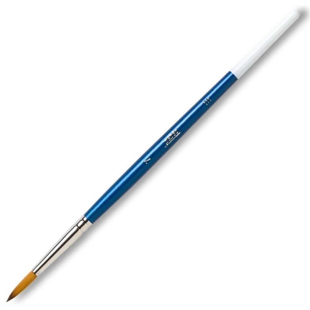 Pebeo Golden Sentetik Suluboya Fırçası Mavi Saplı 111/7