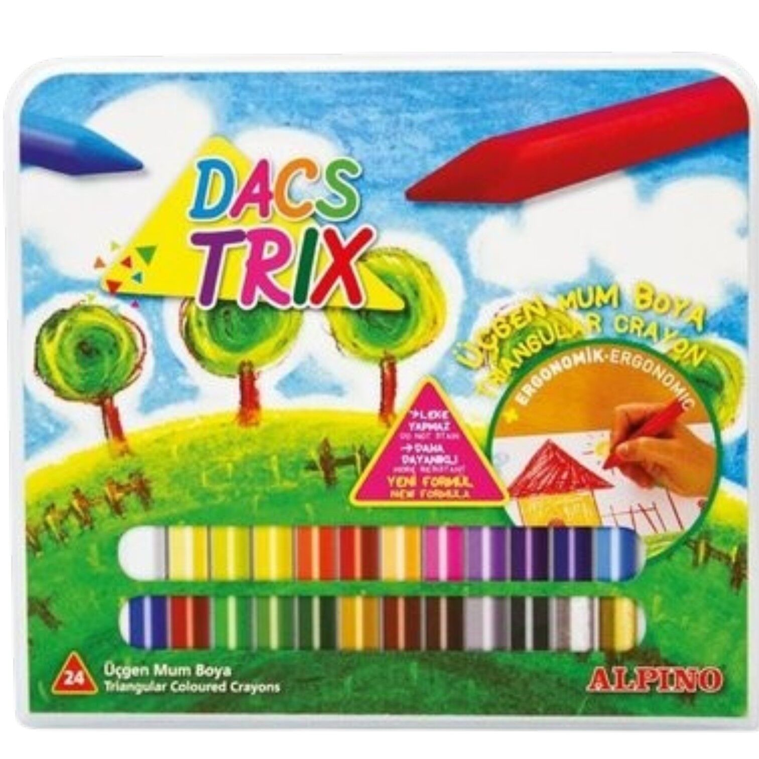 Alpino Sticksdacs Mum Boya 24 Renk DA197