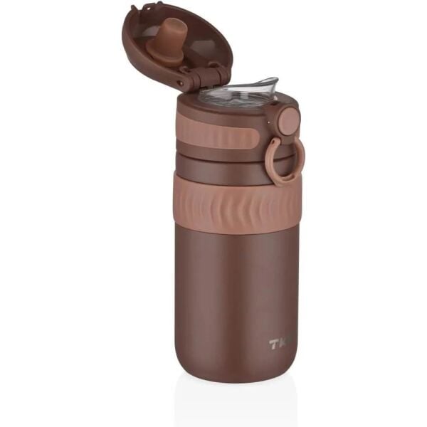 Vagonlife TTK Çelik Matara 450 ml T2006 Kahverengi