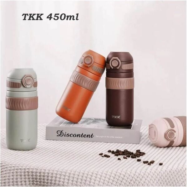 Vagonlife TTK Çelik Matara 450 ml T2006 Kahverengi