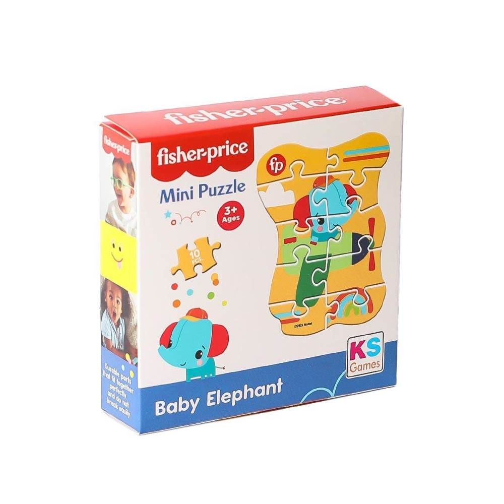 Fisher Price Baby Elephant Mini Puzzle 13416