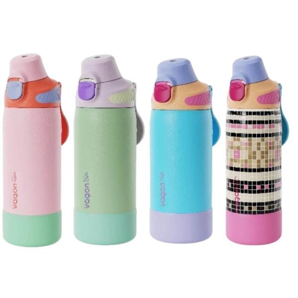 Vagonlife VGN1112 700 ml Pembe Çelik Termos Matara