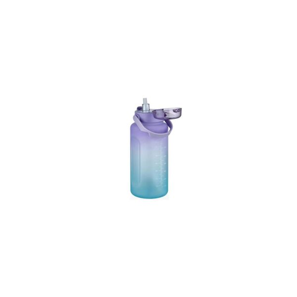 Vagonlife Uzspace Pipetli Tritan Matara 2000 ml VGN2114 Mavi Mor