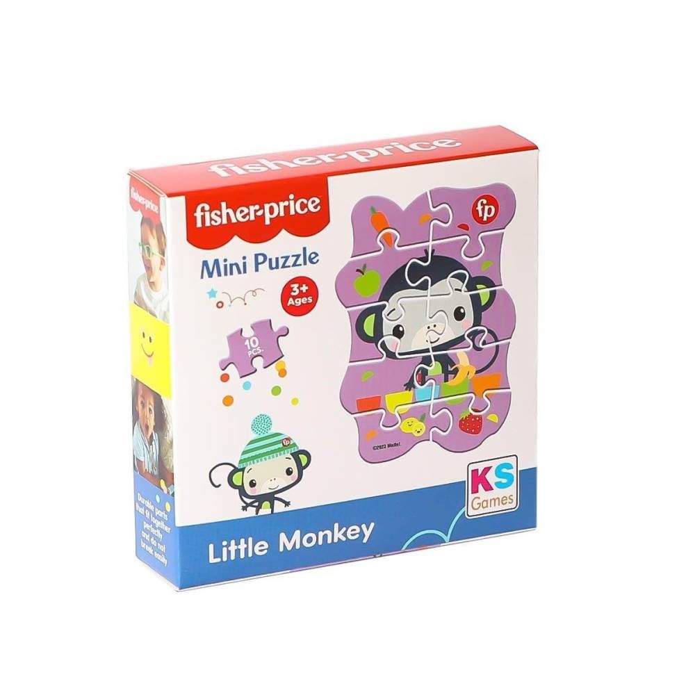 Fisher Price Little Monkey Mini Puzzle 13421