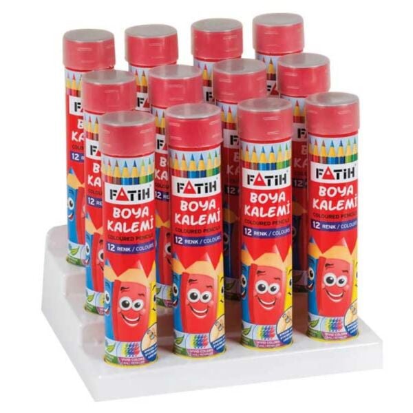 Fatih Kuru Boya 12 Renk Tüp Tam Boy 33114-33124