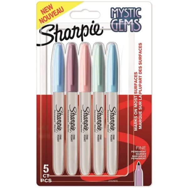 Sharpıe Permanent Set Fıne  5 Li Mystıc Gems 2157670