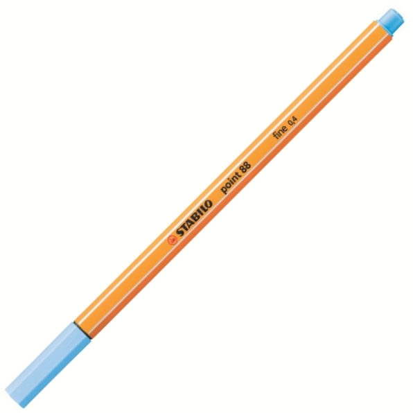 Stabilo Poin Fineliner Keçe Uçlu Kalem 04 mm Buz Mavisi 88/11