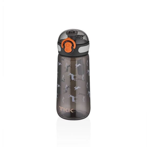 Vagonlife TTK Tritan Desenli Matara 550 ml T1005 Siyah