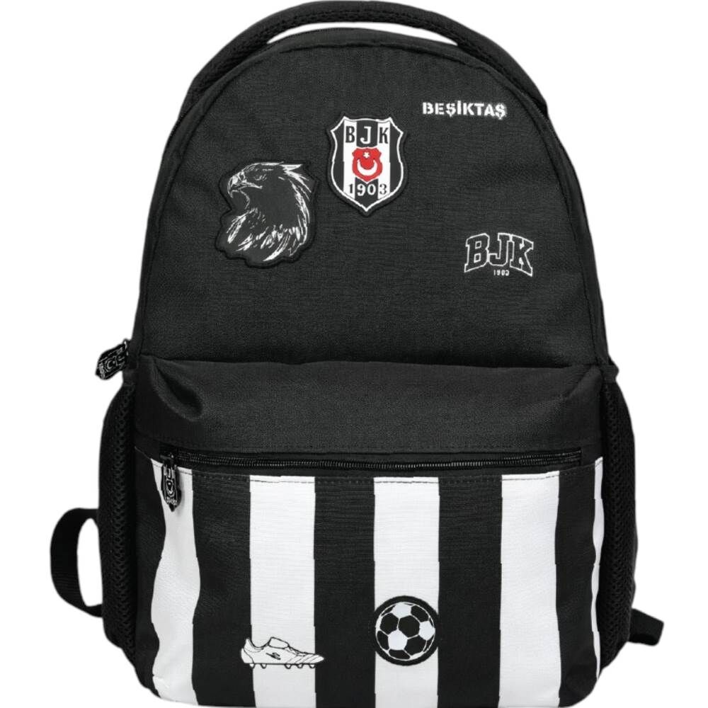 Beşiktaş Dokuma Etiket ve Baskı Detaylı Sırt Çantası 26375
