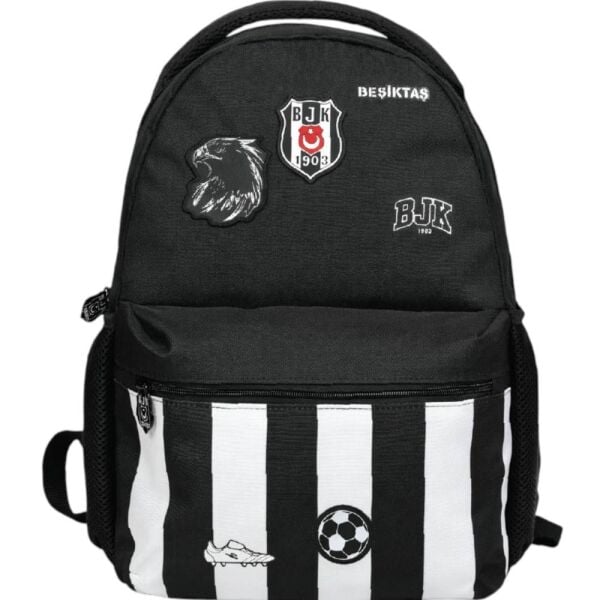 Beşiktaş Dokuma Etiket ve Baskı Detaylı Sırt Çantası 26375