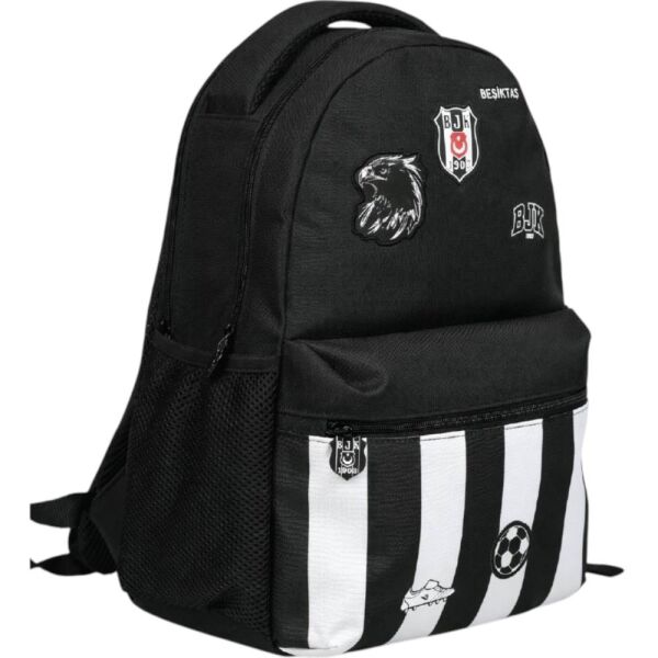 Beşiktaş Dokuma Etiket ve Baskı Detaylı Sırt Çantası 26375