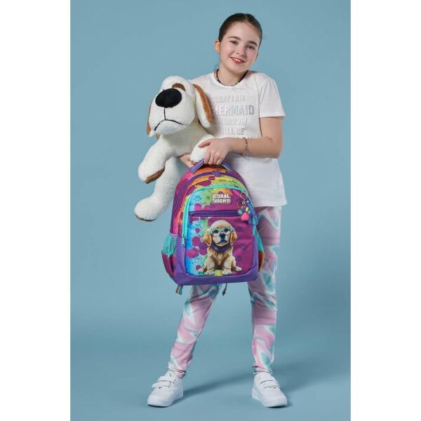 Coral High Simli Köpek İlkokul Çantası 23649