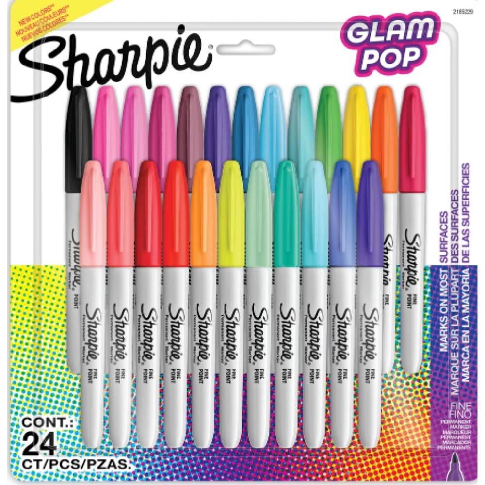 Sharpıe Permanent Set Fıne 24 Lü Glam Pop 2198779