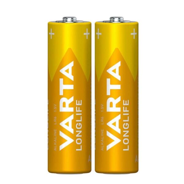 Varta Longlife Alkaline AAA 2 li İnce Kalem Pil