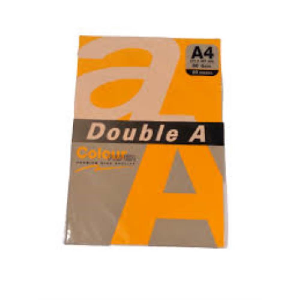 Double A Renkli Fotokopi Kağıdı A4 25 li Neon Turuncu