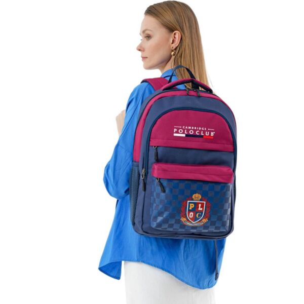 Cambridge Polo Club 2138 Lacivert Sırt Çantası