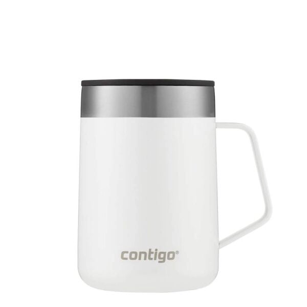Contigo Streeterville Paslanmaz Çelik Masa Kupası 420ml Beyaz