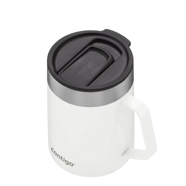 Contigo Streeterville Paslanmaz Çelik Masa Kupası 420ml Beyaz