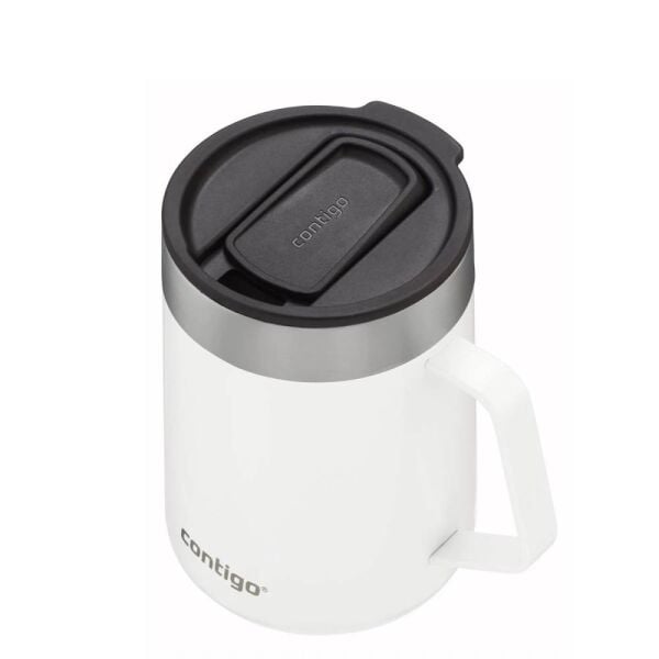 Contigo Streeterville Paslanmaz Çelik Masa Kupası 420ml Beyaz
