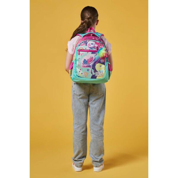 Coral High Simli Flamingo İlkokul Çantası 23647