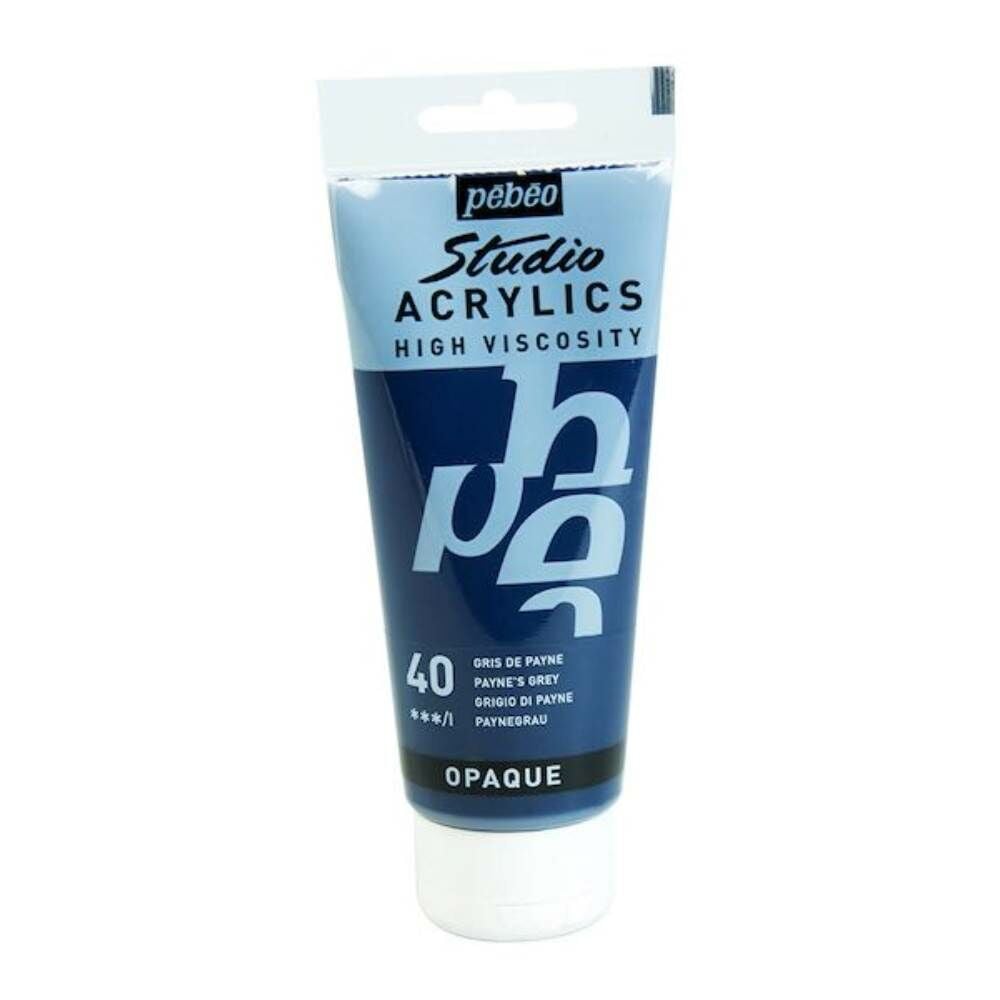 Pebeo Studio Akrilik Boya 100 ml 831/40 Paynes Grey