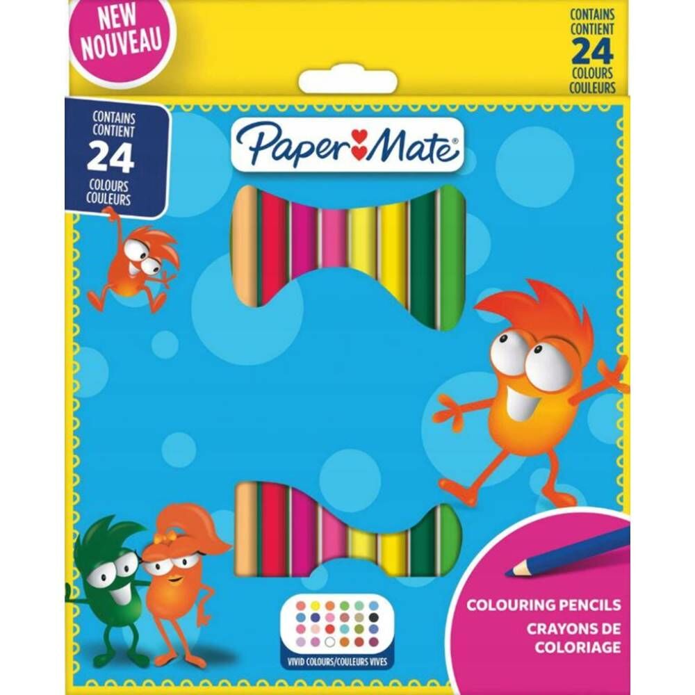 Papermate Kuru Boya Kalem 24 Lü 2166489