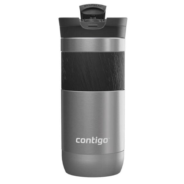 Contigo Byron Pro Snapseal Çelik Termos Bardak 470ml Gri