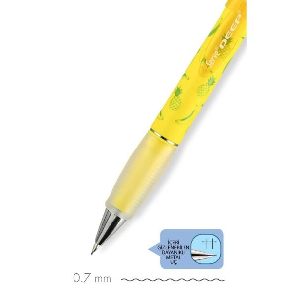 Serve Deep Versatil Kalem Meyve Serisi 07 mm Ananas