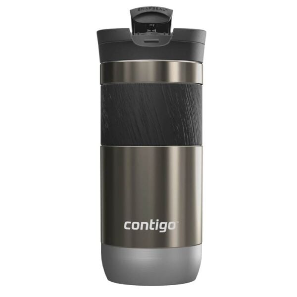 Contigo Byron Pro Snapseal Çelik Termos Bardak 470ml Koyu Gri