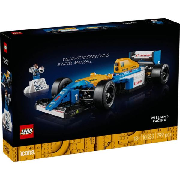 LEGO® Icons Williams Racing FW14B ve Nigel Mansell 10353