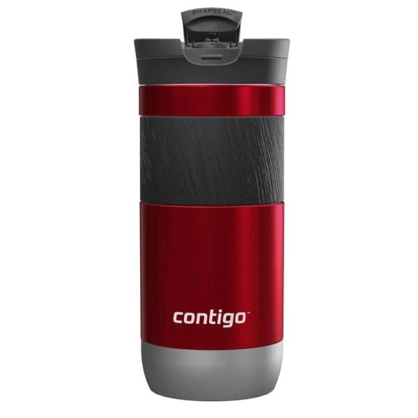 Contigo Byron Pro Snapseal Çelik Termos Bardak 470ml Kırmızı