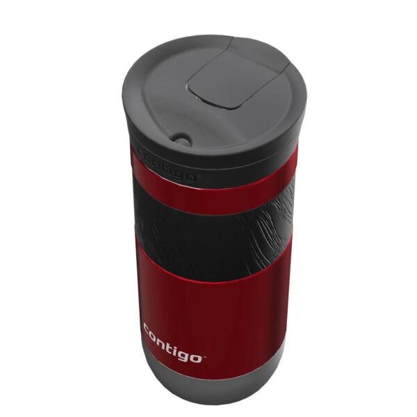 Contigo Byron Pro Snapseal Çelik Termos Bardak 470ml Kırmızı