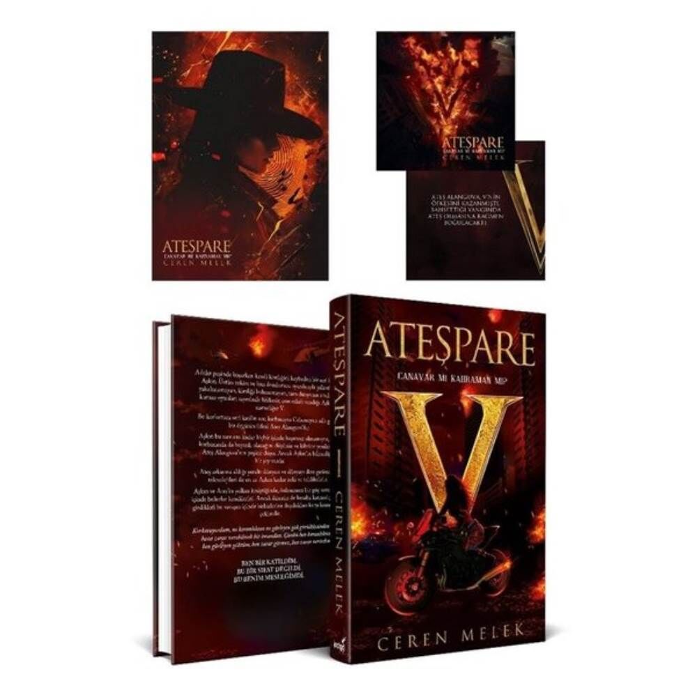 Ateşpare 1 Canavar mı Kahraman mı Ciltli
