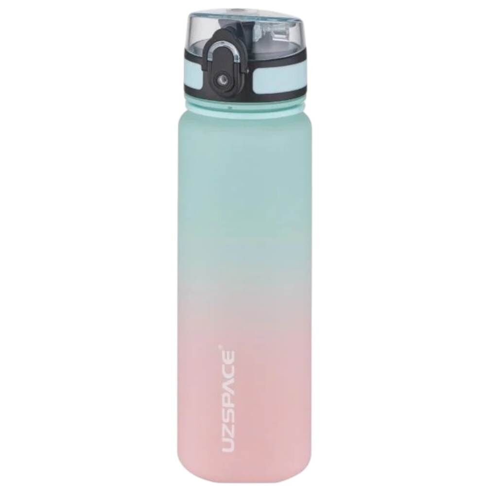 Uzspace 3026-6 Soft Touch 500 ml Pembe Turkuaz Tritan Matara