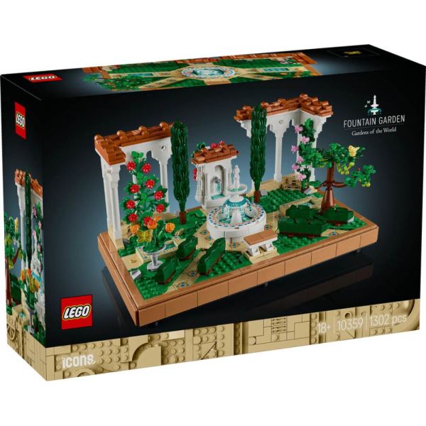 LEGO® Icons Fıskiyeli Bahçe 10359