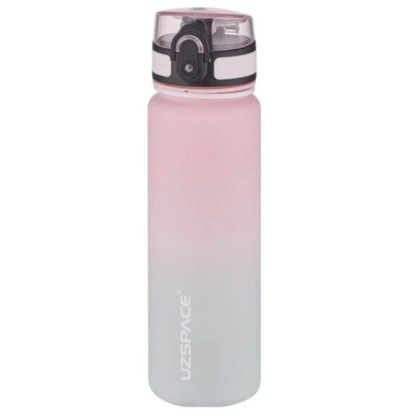 Uzspace 3026-6 Soft Touch 500 ml Pembe Gri Tritan Matara