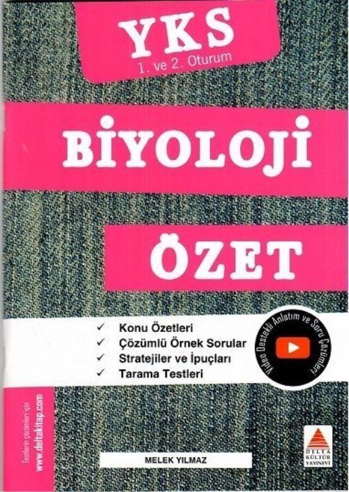 Delta Kültür Tyt Ayt Biyoloji Özet Kitabı