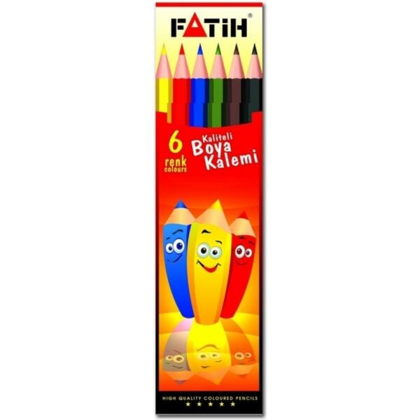 Fatih Kuru Boya  6 Renk Tam Boy 33106-331092
