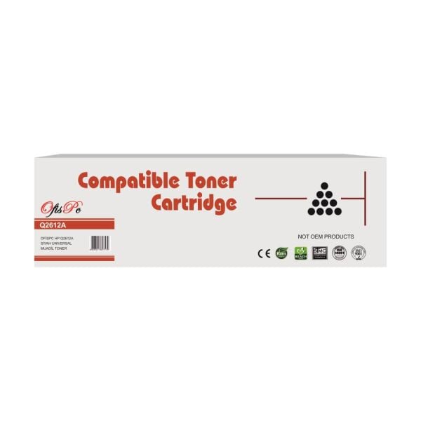 OFİSPC HP 136A Siyah 1.150 Sayfa Çipli Muadil Toner W1360A