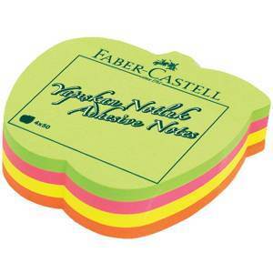 Faber Castell Yapışkanlı Not Kağıdı 4 Renk Elma 583039