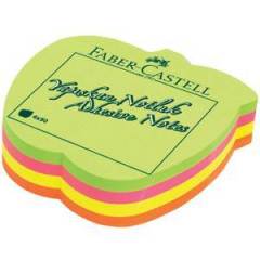 Faber Castell Yapışkanlı Not Kağıdı 4 Renk Elma 583039