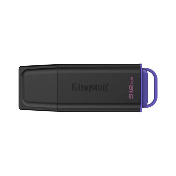 Kingston DTXG2-512GB 512GB Portable USB 3.2 Gen 1 DataTraveler Exodia Black-Purple Flash Bellek