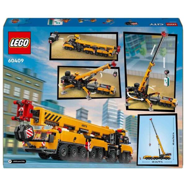 LEGO® City Sarı Mobil İnşaat Vinci 60409