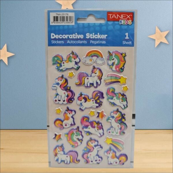 Tanex Sticker Unicorn Serisi 25177